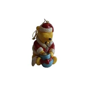 READ* Disney Winnie the Pooh Christmas Ornament MCF Midwest Honey Pot Bumble Bee